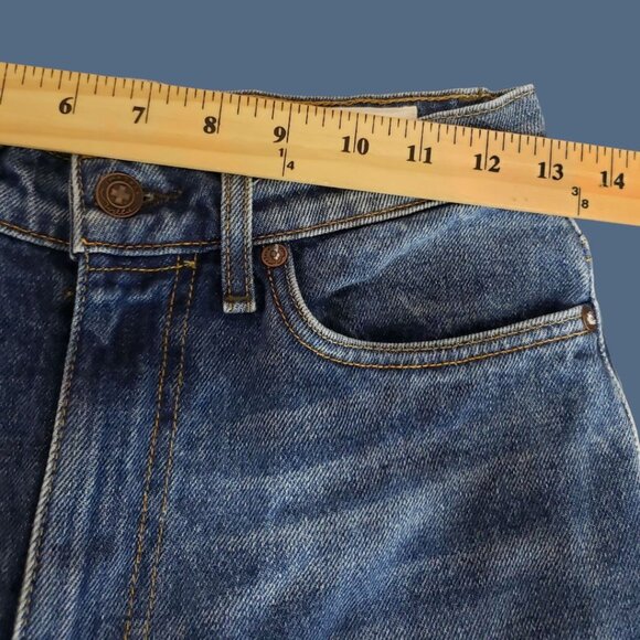 Imogene + Willie Isabelle Womens Blue Denim Straight-Leg Jeans Size 26 - Picture 15 of 16